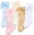 Ashmyova Baby Girls Knee High Mesh Socks Breathable Infants Toddlers Bowknot Dress Socks