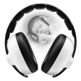 Baby Headphones Noise Cancelling Headphones for Babies for 3 Months to 3 Years – white
