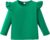 Magic Park 12M-7Y Baby Girl Blouse Toddler Ruffle T-Shirts Kids Girl Solid Color Tee Casual Tops for Girls