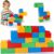 Liberty Imports 24 PCS Giant Building Blocks Starter Set for Toddlers, Plastic Large Building Blocks for Kids Creative Play, Big Stacking Bricks for Children, Kids (Primary Colors)