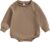Infant Baby Girl Boy Oversized Sweatshirt Romper Solid Crewneck Sweater Romper Long Sleeve Bubble Bodysuit Tops