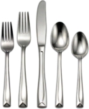 Oneida T837045A Lincoln 45-Piece Flatware Set, Service for 8 Silver