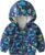 FYMNSI Toddler Baby Boys Girls Hooded Jacket Windbreaker Lightweight Dinosaur Print Coat Autumn Long Sleeve Windproof Outwear