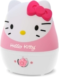 Crane Adorables Ultrasonic Humidifiers for Bedroom and Baby Nursery, 1 Gallon Cool Mist Air Humidifier for Large Room or Kid’s Room, Humidifier Filters Optional, Hello Kitty