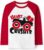 Mrocioa Toddler Boy Girls Loved Heart Valentine’s Festival Kids Raglan Long Sleeve Shirt 1-7 Years