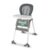 Ingenuity Full Course 6-in-1 High Chair – Baby to 5 Years Old, 6 Convertible Modes, 2 Dishwasher Safe Trays – Astro, 13108