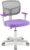 Costzon Kids Desk Chair, Adjustable Children Study Computer Chair with Arms & Wheels, Student Swivel Rolling Task Chair, Ergonomic Kids Office Chair for Girls Age 4-12, Home Bedroom School, Purple