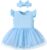 Magic Park 0-18M Infant Bodysuit Tutu Dress Baby Girl Romper Dress Toddler Solid Color Tulle Skirt Baptism Holidays Outfits