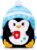 Penguin Christmas Plush Pillow – 8 Inch Penguin Stuffed Animal Cute Penguin Plushie Toy Soft Penguin Plush Pillow with Embroidery Christmas Holiday Birthday Gifts for Kids Boys Girls