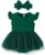 Magic Park 0-18M Infant Bodysuit Tutu Dress Baby Girl Romper Dress Toddler Solid Color Tulle Skirt Baptism Holidays Outfits