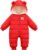 Happy Cherry Baby Snowsuit Winter Coat Warm Hoodie Romper Puffer Jacket
