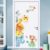 Cartoon Animals Wall Stickers DIY Children Mural Decals for Kids Room Baby Bedroom Wardrobe Nursery Playroom Classroom Door Decor (Animal)