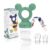 Baby Fruit Feeder, Frozen Teething Toys, Teether Pacifier with 3 Extra Teats, Infant Eating Essentials, BPA Free Baby Feeding Supplies (Grass Green)