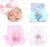 DRESHOW BQUBO Newborn Hospital Hat Infant Baby Hat Cap with Big Bow Soft Cute Knot Nursery Beanie