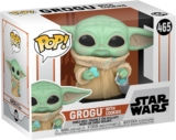 Funko POP! Star Wars: The Mandalorian – Grogu (The Child, Baby Yoda) with Cookie – Collectible Vinyl Figure – Gift Idea – Official Merchandise – for Kids & Adults – TV Fans