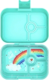 Yumbox Panino Leakproof Bento Lunch Box Container for Kids & Adults (Miami Aqua Rainbow)