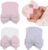 DRESHOW BQUBO Newborn Hospital Hat Infant Baby Hat Cap with Big Bow Soft Cute Knot Nursery Beanie
