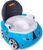 Hot Wheels Blue Race Car Potty Training Toilet, Includes Detachable Toddler Toilet Seat and Kids Potty, Ages 12 Months and Up