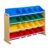 ECR4Kids 4-Tier Organizer with 20 Bins, Toy Storage, Natural/Primary