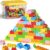 burgkidz Classic Big Building Blocks with Storage Box, Large Toddler Blocks, Compatible with Most Major Brands, STEM Toy Gift Big Brick, Building Bricks for Toddlers 3-5, Kids Blocks for All Ages