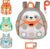 BabbleRoo Toddler Backpack, Kids Backpack – Light & Comfortable, Water Resistant Neoprene, Backpack Leash for Toddlers 1-3, Reflective Strips for Visibility, Animal Backpack, Stevie the Sloth