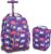 J World New York Kids’ Lollipop Rolling Backpack & Lunch Bag Set, Elephant, One Size