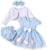 Baby Girl Easter Dress Infant 4pcs Bunny Cardigan Sets