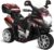 Costzon Ride On Motorcycle, 6V Battery Powered 3 Wheels Electric Bicycle, Ride On Vehicle with Music, Horn, Headlights for Kids (Black)
