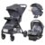 Baby Trend Passport® Cargo Stroller Travel System with EZ-Lift™ PLUS Infant Car Seat, Grey Bamboo