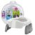 Kalencom Potette Plus 2-in-1 Travel Potty and Trainer Seat – Dual-Purpose Potty Training Toilet Seat – Portable Potty for Toddler Travel – with Durable, Lock-in Legs and Splash Guard – White/Gray