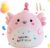 Axolotl Plush Adorable Axolotl Stuffed Animals Soft Birthday Gift Axolotl Plushies Pillow Decor for Kids Boys Girls Pink 12 inch