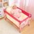 BABESIDE Baby Doll Crib, Baby Doll Bed for 17-21 Inch Dolls, Foldable Baby Doll Playpen Toy Crib, Reborn Baby Doll Accessories with Storage Bag, Doll Pack n Play Kids Gift (Pink)