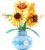 Sunflower Building Blocks Set Flower Bouquet with Vase for Adults Building Toys for Girls Boys Home Decor – 559PCS 12+