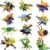 Party Favors for Kids – 12 Pack Animals Building Blocks for Goodie Bags Stocking Stuffers Classroom Prizes Birthday Gifts Toy Building Sets for Kids 6-12yrs