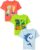 The Children’s Place Baby Boys Dinos Short Sleeve Graphic T Shirt
