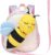 SUN EIGHT Waterproof Kids Backpack for Girls Lightweight Preschool Backpack for Toddlers Boys Girls for 1-4 years（Bee）