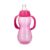 Nuby New 3 Stage Ultra Durable Tritan Grow with Me No-Spill Bottle to Cup, 10 Oz, Pink