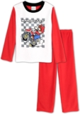 Super Mario Boys Pajama Set – 2 Piece Pajama Set with Long Sleeve Top and Pants – Kids & Toddler Pajamas – Official Product