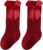 UTTPLL Baby Girls Bow Knee High Socks Toddler Leggings Ruffle Uniform Stockings Long Cotton Tube Socks Infant Dress Socks
