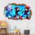 OU RUI Spider and His Best Friends Sticker Children’s Cartoon Bedroom Background Wall Decoration Wall Sticker PVC (4)