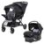 Baby Trend Infant and Toddler Double Stroller & Car Seat Combo, 2 Pc Set, Stormy