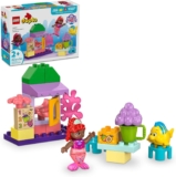 LEGO DUPLO Disney Ariel and Flounder’s Café Stand The Little Mermaid Toy, Educational Toy, Kids Play Food and Fruit, Kids Learning Toy, Building Set for Preschool Kids Ages 2 and Up, 10420