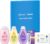 Johnson’s Baby Here Comes Baby Gift Set, Baby Essentials for New Parents with Moisturizing Lotion, Bedtime Bath, Body Wash & Shampoo, Hand & Face Wipes, & Diaper Rash Cream, 5 Items