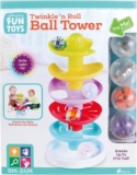 Sparkle and Roll Light & Sounds Ball Tower Designed for Children Ages 9+ Months,Multi,211216