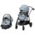 Maxi-Cosi Zelia™ Luxe 5-in-1 Modular – Baby Travel System Car Seat and Stroller, Infant Car Seat and Stroller Combo, Baby Car Seat and Stroller Combo in New Hope Grey
