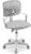 Costzon Kids Desk Chair, Adjustable Children Study Computer Chair with Arms & Wheels, Student Swivel Rolling Task Chair, Ergonomic Kids Office Chair for Boys Girls Age 4-12, Home Bedroom School, Grey