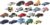 Matchbox Toy Cars or Trucks 20-Pack, Variety Set of 20 Die-Cast 1:64 Scale Cars, Buses, Fire, Construction or Police Vehicles (Styles May Vary)