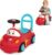 B. toys – Push CarToy – Ride-On Race Car –Walker Toy – Handle & Storage Space – Lights, Songs & Sounds – 1 Year + – Rollin’ Riders – Freddy Zoom