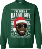 Tcombo I’ve Been A Baaad Boy – Ugly Christmas Unisex Crewneck Sweatshirt