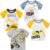 Boys’ 4-Pack Excavator Short Sleeve Crewneck T-Shirts Top Tee Size 2-7 Years Toddler Boys’ Value Pack Cotton T-Shirt